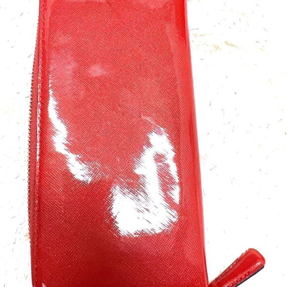 ➡️Coach Wallet Patent Leather Zip Arround Wallet - Picture 3 of 8